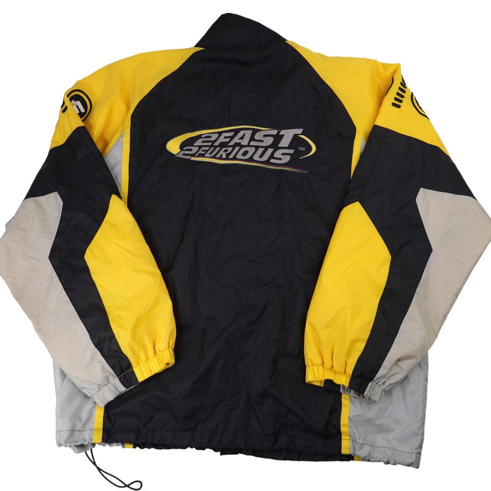 Vintage Racing Champions 2 Fast 2 Furious Embroidered Windbreaker Jacket